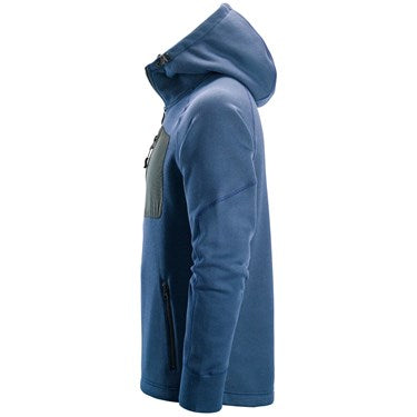 SNICKERS 8041 DEEP BLUE/BLACK FLEECE HOODIE
