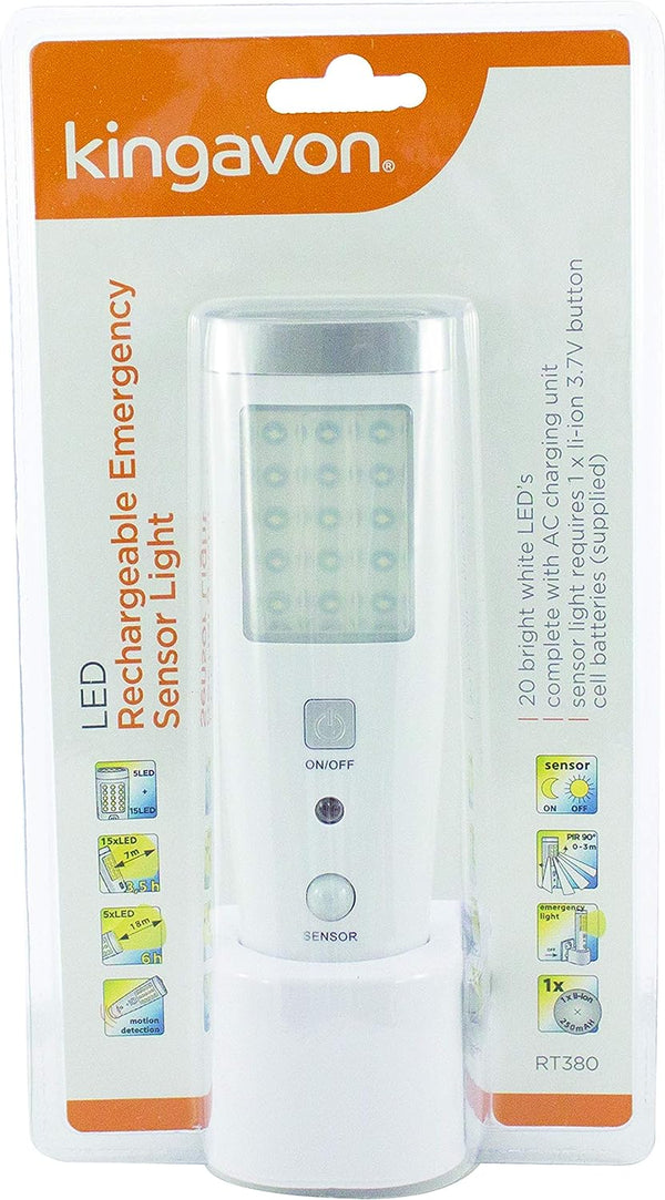 Kingavon LED Rechargeable Emergency Sensor Light - 62211