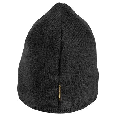 SNICKERS BLACK LOGO BEANIE HAT - SNK0607