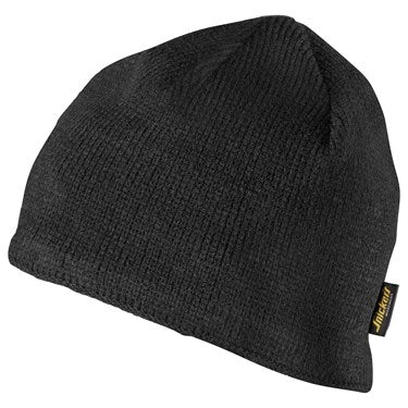 SNICKERS BLACK LOGO BEANIE HAT - SNK0607