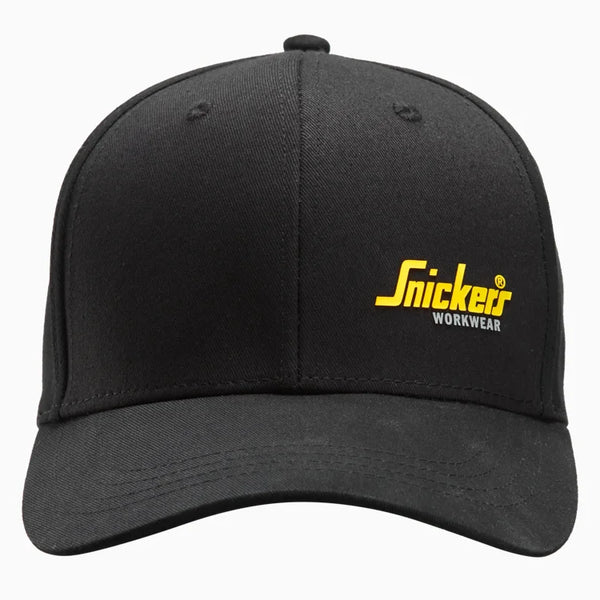 SNICKERS Small Logo Black Cap - snk0905