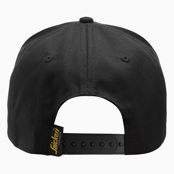 SNICKERS Small Logo Black Cap - snk0905