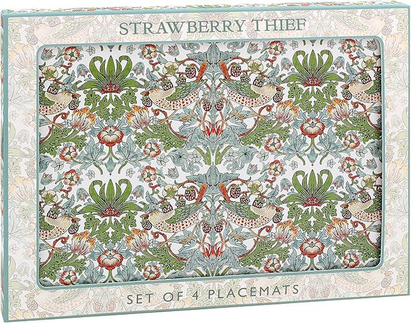 The Leonardo Collection Strawberry Thief Placemats Set of 4 - 64008