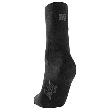 Snickers Wool Socks 2-Pack Black