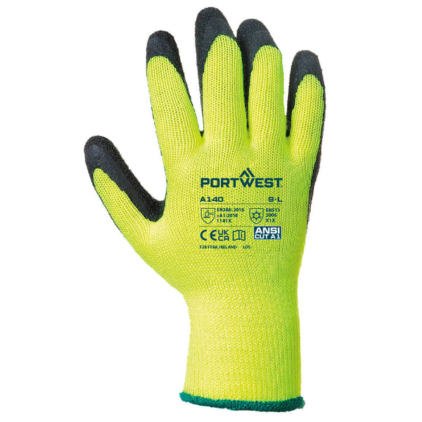 Portwest A140 Cold 10 Latex Crinkle Glove - 67717