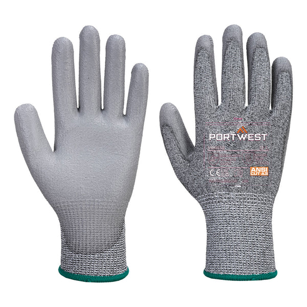 Portwest A622 Cut C13 PU Glove Grey - 678470