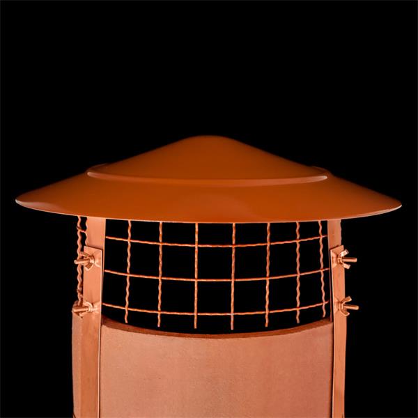Anti Bird / Anti Rain Chimney Cowl Terracota - 42070491