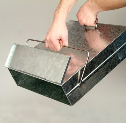 De Vielle Galvanised Ash Carrier - 4200578