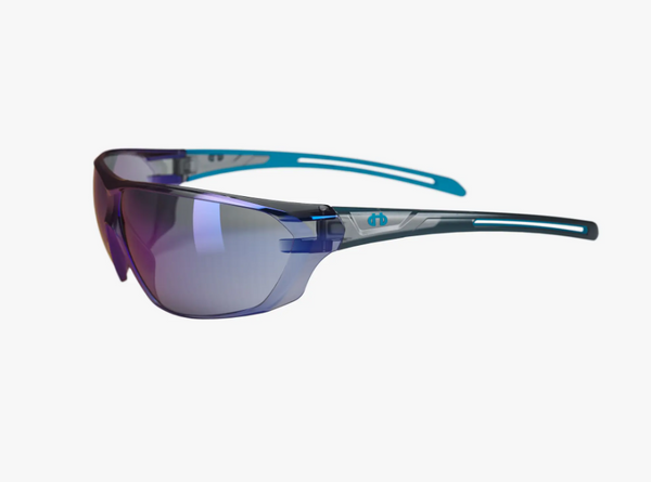 Hellberg Helium Safety Glasses in Smoke Blue Mirror - SNK0627