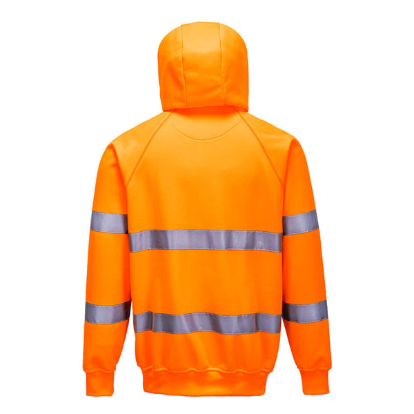 Portwest B304 Hi-Vis Hoodie - Orange