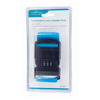 COMBINATION LOCK LUGGAGE STRAP - 8206953
