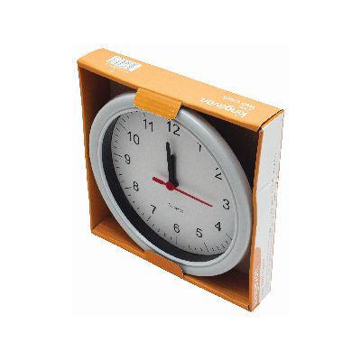 WHITE WALL CLOCK 17.5CM - 642191