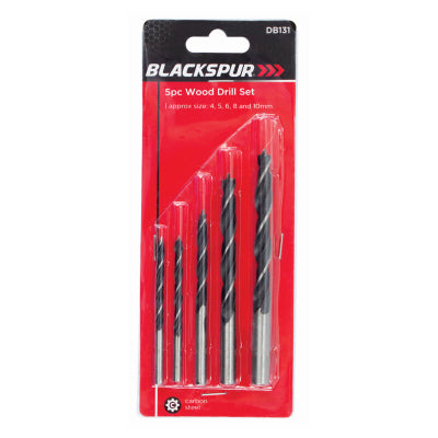 5PC WOOD DRILL SET 4-10MM - 6010743