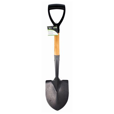 ROUND HEAD MICRO SHOVEL WITH WOODEN HANDLE - 390881