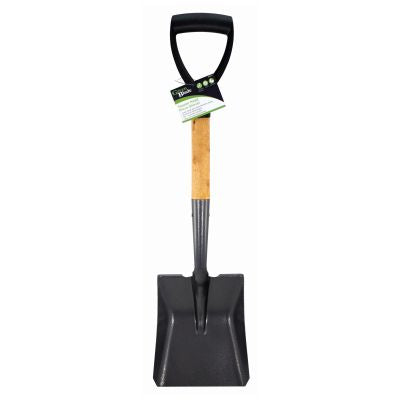 SQUARE HEAD MICRO SHOVEL WITH WOODEN HANDLE - 6500051