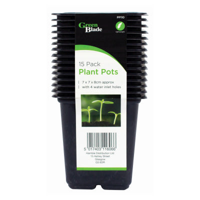 15 PACK PLANT POTS - 390492