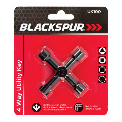 BLACKSPUR 4 WAY UTILITY KEY - 5713594