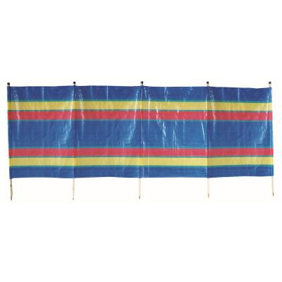 5 POLE 4 SECTION WIND BREAK 0.9M X 3M - 1.2M POLES - 39406