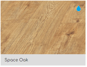 Bearfoot Krono Infinity Aqua 10mm Space Oak Laminate Flooring