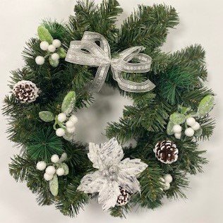 40CM BLISS WREATH - 6620802