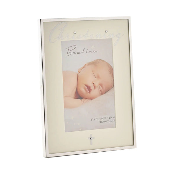 Bambino Christening Silver Plated Photo Frame 4