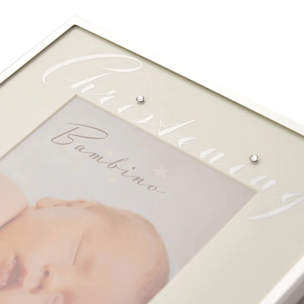 Bambino Christening Silver Plated Photo Frame 4