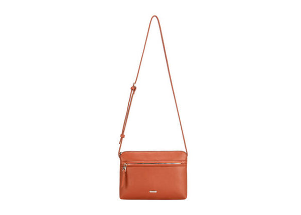 DAVID JONES ORANGE SHOULDER BAG - 721768