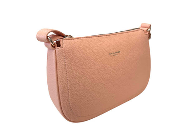 DAVID JONES PEACH SMALL SHOULDER BAG - 72177