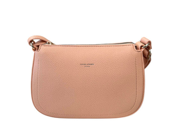 DAVID JONES PEACH SMALL SHOULDER BAG - 72177