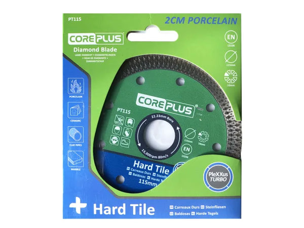 COREPLUS 115MM PORCELAIN DIAMOND BLADES - 606359