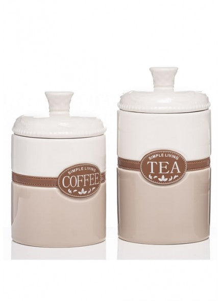 Roundstone Ceramic Tea, Coffee & Sugar Set - 644022