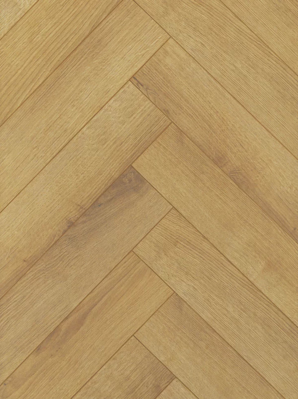 Canadia Stade 12mm Oak Herringbone Laminate Flooring