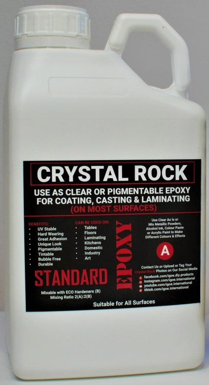 Crystal Rock Epoxy Resin Standard A 3kg - 76944