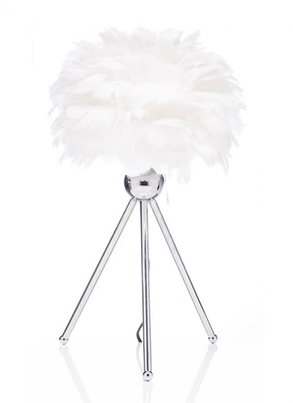 The Grange Collection Feather Table Lamp White - 631631
