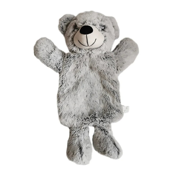 De Vielle Teddy Bear Covered Hot Water Bottle - 649040