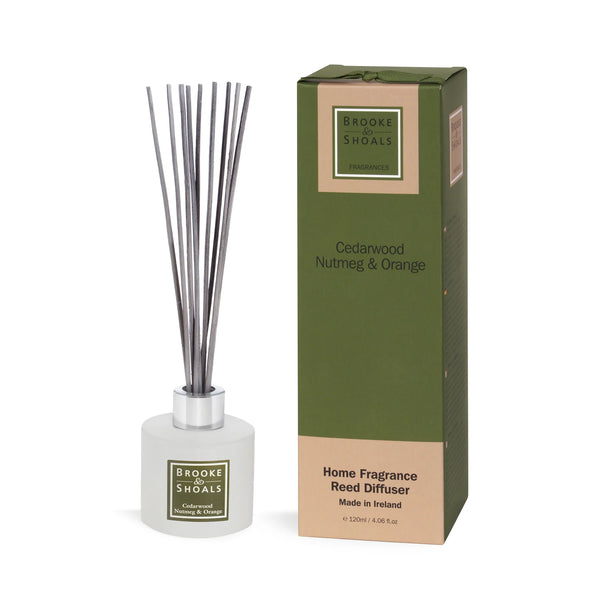 Brooke & Shoals Fragrance Diffuser - Cedarwood Nutmeg & Orange - 649462