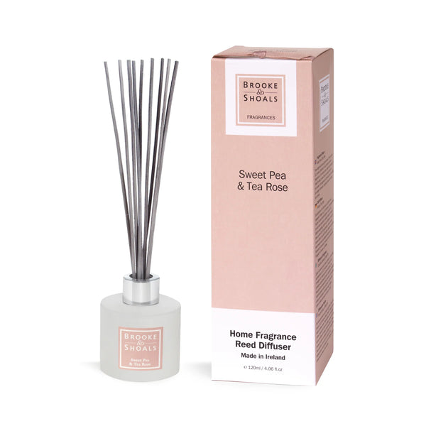 BROOKE AND SHOALS SWEET PEA & TEA ROSE REED DIFFUSER - 649446