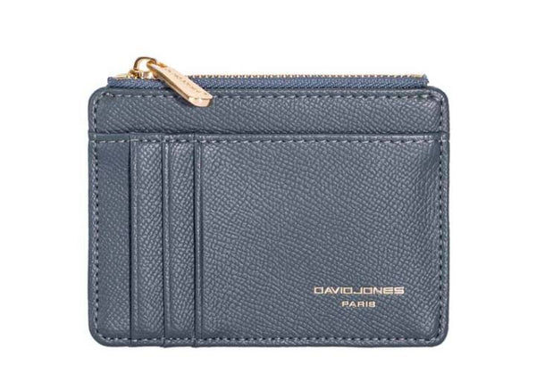 DAVID JONES CARD HOLDER W/ZIP POCKET