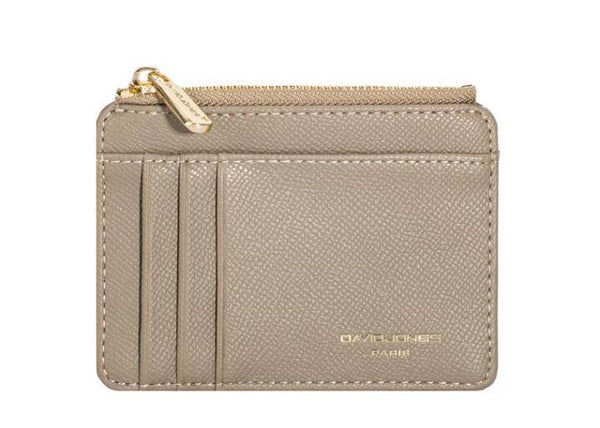 DAVID JONES CARD HOLDER W/ZIP POCKET