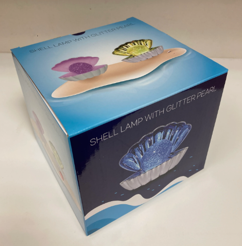 The Grange Collection White Sea Shell LED Colour Changing Dream Light - 630008