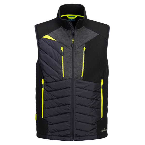 Portwest DX470 Hybrid Baffle Gilet - Black