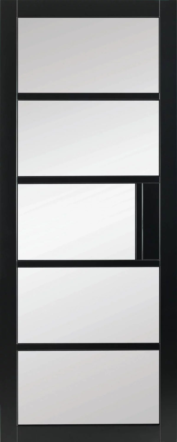 Doras Belgravia Mayfair 5 Panel Clear Glass Door