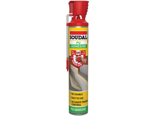SOUDAL 750ML GENIUS GUN HAND HELD ADHESIVE - 800708