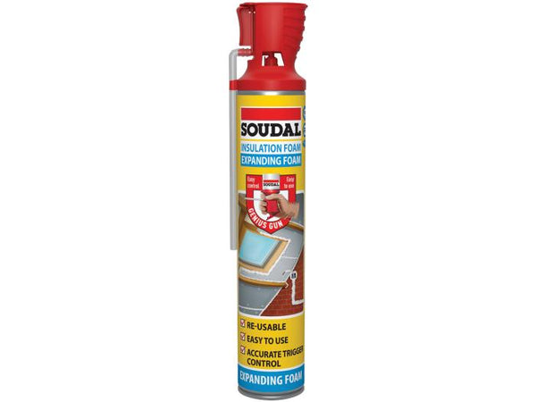 SOUDAL 750ML GENIUS GUN INSULATION FOAM - 800710