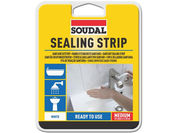 SOUDAL SEALING STRIP WEST MEDIUM 22MMX3.35M - 800784
