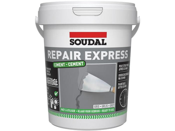 SOUDAL 900ML REPAIR EXPRESS CEMENT GREY - 800770