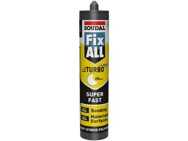 SOUDAL 290ML FIX ALL TURBO BLACK - 800782