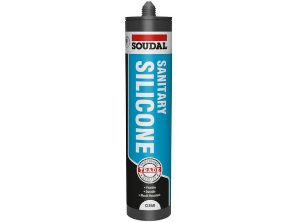 SOUDAL 290ML SANITARY SILICONE