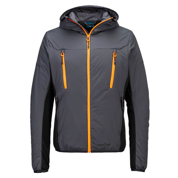 Portwest Metal Grey EV4 Insulated Hybrid Jacket