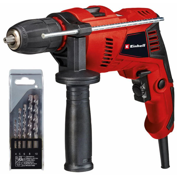 Einhell 500W Hammer Drill With Case & Bits - 572324